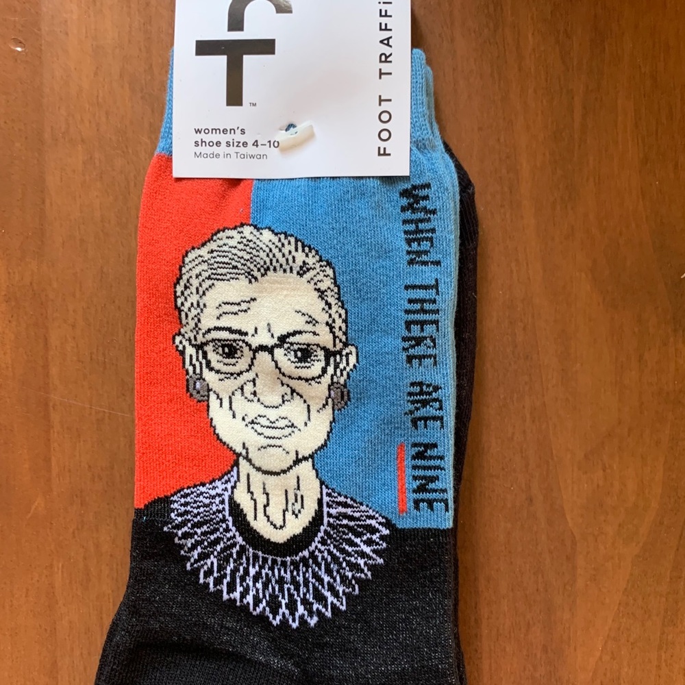 Ruth Bader Ginsburg Socks
